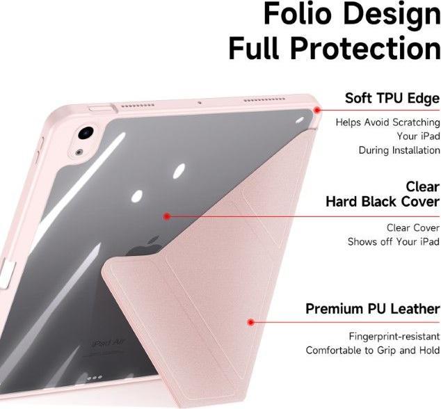 Actual product image Dux Ducis Magi Series Bookover (iPad Air 2022 (5th Gen), iPad Air 2020 (4. Gen), iPad Air 11 2024 (M2))