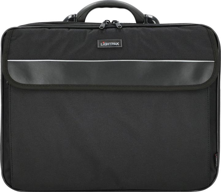Lightpak Borsa per notebook Corniche, per computer portatili da 17 pollici, 3 scomparti, tracolla (17")