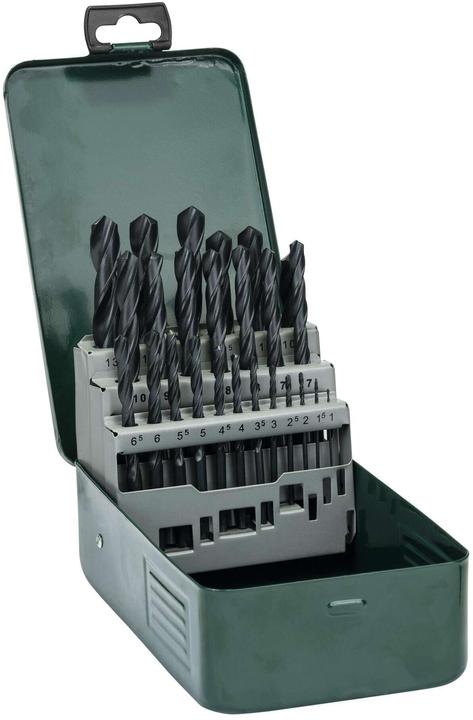 Produktbild Bosch Zubehör Metallbohrer-Set HSS-R, 25-teilig, 1 - 13 mm (1 mm, 1.5 mm, 2 mm, 2.5 mm, 3 mm, 3.5 mm, 4 mm, 4.5 mm, 5 mm, 5.5 mm, 6 mm, 6.5 mm, 7 mm, 7.5 mm, 8 mm, 8.5 mm, 9 mm, 9.5 mm, 10 mm, 10.5 mm, 11 mm, 11.5 mm, 12 mm, 12.5 mm, 13 mm)