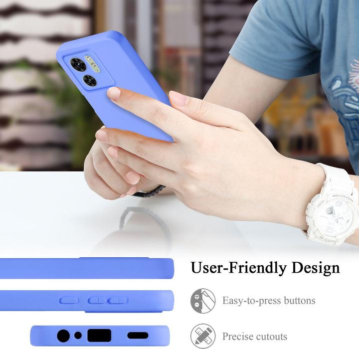 Immagine prodotto Cadorabo Custodia per Motorola Edge 40 in TPU con design in silicone a protezione dei liquidi (Motorola Edge 40)