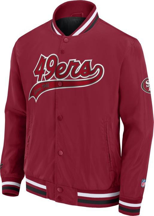 Fanatics San Francisco 49ers NFL SATEEN College Jacket - XL (XL)