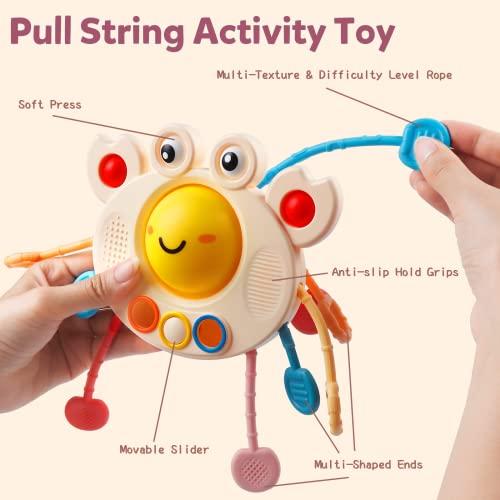 Produktbild Activity Board Spielzeug ab 1 Jahr, Baby Spielzeug 6-18 Monate, Silikon in Lebensmittelqualität Motorikspielzeug