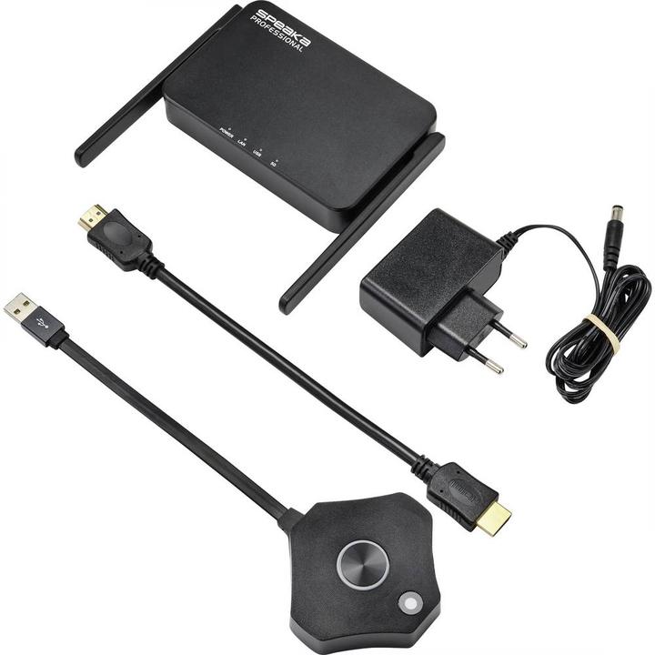 Actual product image SpeaKa Professional Full HD wireless HDMI presentation system (30 m)