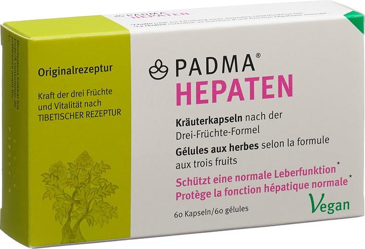 Image du produit Padma Hepaten (60 pièce(s), Capsules, 60 g)