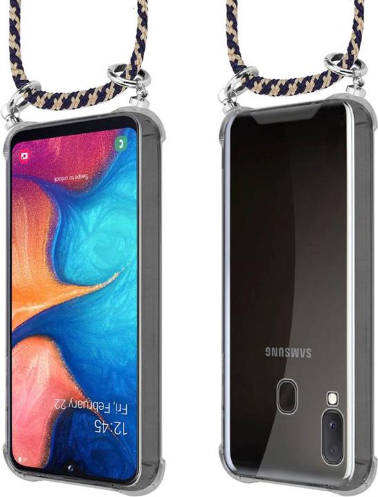Produktbild Cadorabo TPU Handy Kette SILBER Cover
