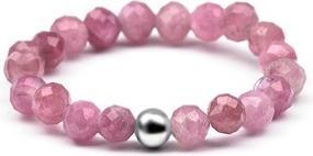 Image du produit Agato Mineral Ring With Pink Tourmaline Pol-R19 (52)