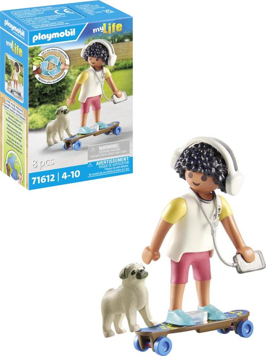 Actual product image Playmobil Boy with dog (71612, Playmobil My Life)