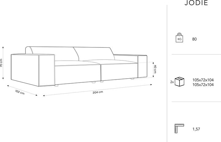 Produktbild Micadoni Jodie (3-Sitzer, 4-Sitzer, 2-Sitzer)