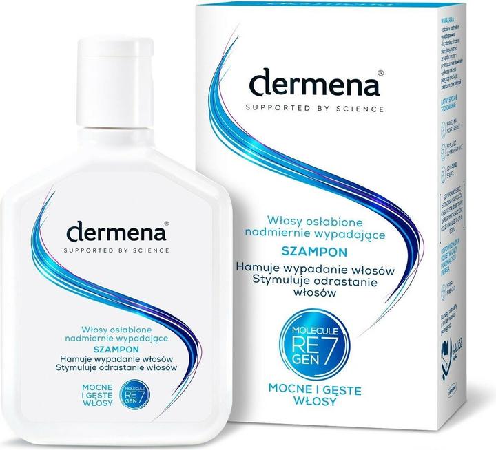 Actual product image Dermena Supported by Science Hair Loss Treatment Shampoo (200 ml)
