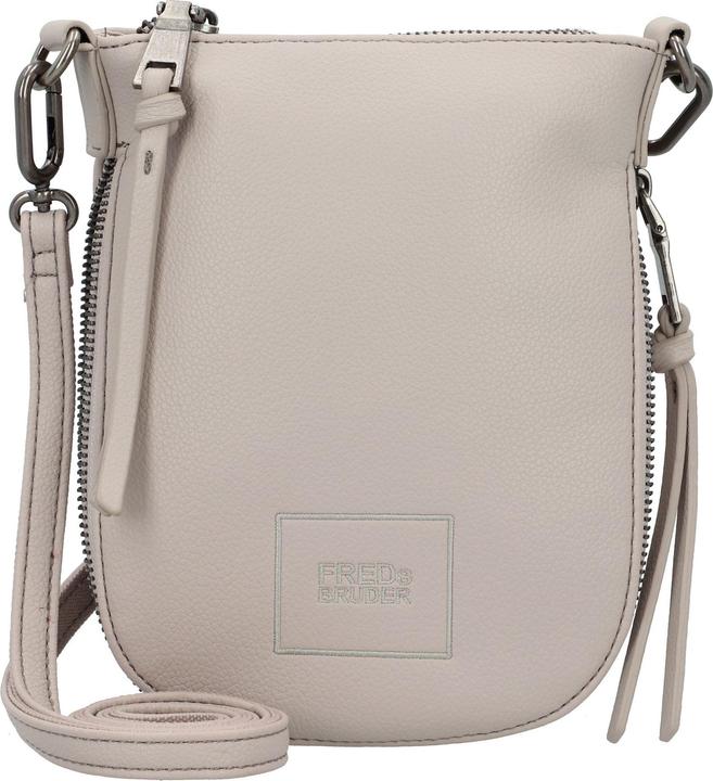 Immagine prodotto FredsBruder Bestie Mini Bag Borsa a tracolla in pelle da 15,5 cm con piega ad espansione