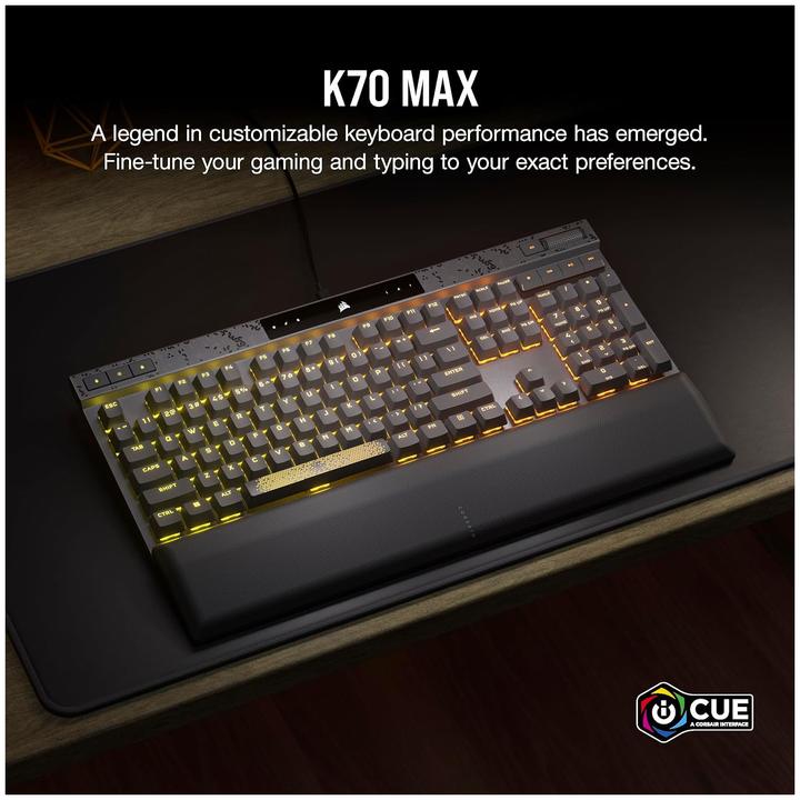 Immagine prodotto Corsair K70 Max (US, Cablato)