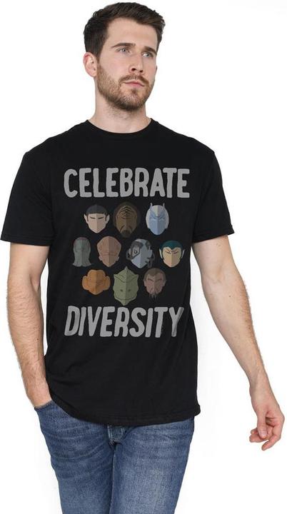 Actual product image Mens The Celebrate Diversity T-Shirt (4XL)
