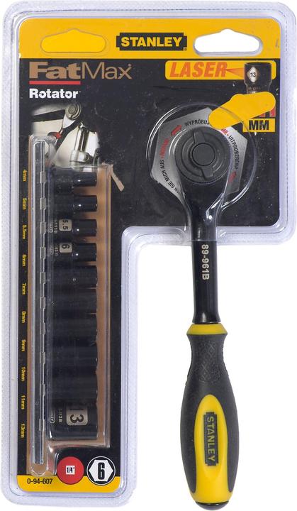Actual product image Stanley Rotator reversible ratchet (13 mm, 5 mm, 11 mm, 8 mm, 6 mm, 9 mm, 7 mm, 5.5 mm, 4 mm, 10 mm)