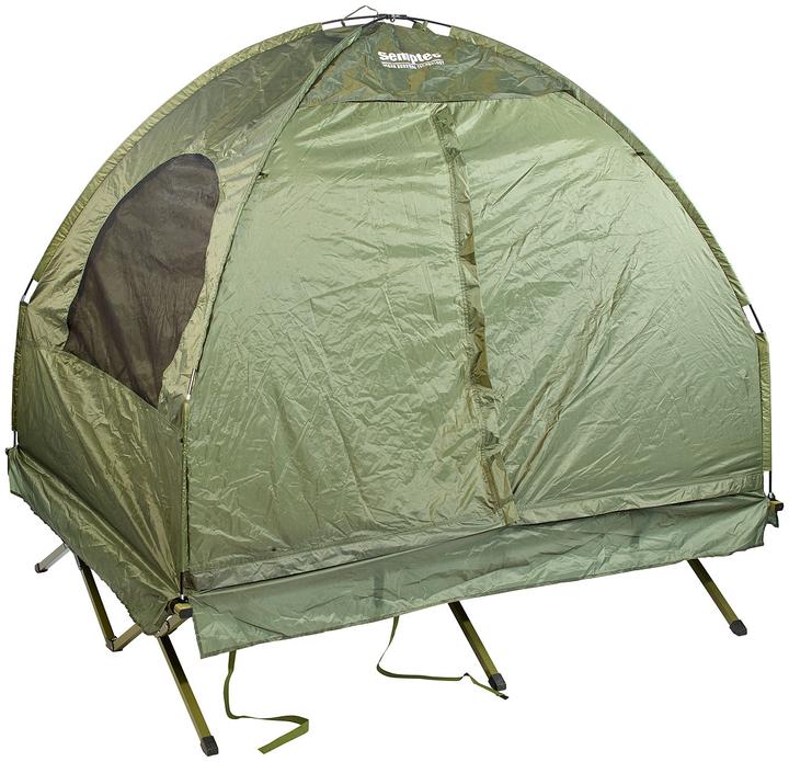 Actual product image Semptec 4in1 double tent with 2 sleeping bags, mattress, lounger and pillow (Dome tent, 22.20 kg, 2 persons)