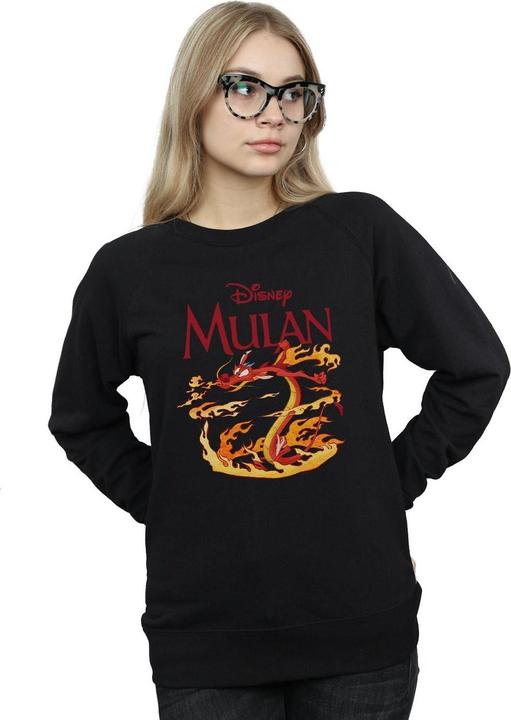 Immagine prodotto Disney Mulan Mushu Dragon Fire Felpa Donna (S)
