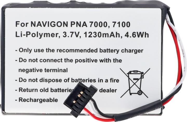 Actual product image AccuCell Battery E4MT081202B22, PNA 7000, Navman N20, BP/LP1230/11/A0001U