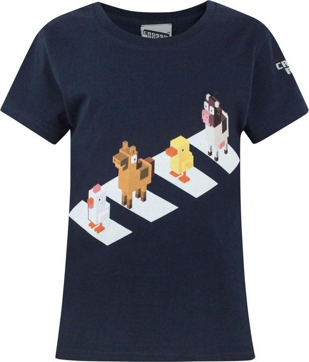 Produktbild Crossy Road Mädchen Official Character Crossing Kurzarm TShirt (170)