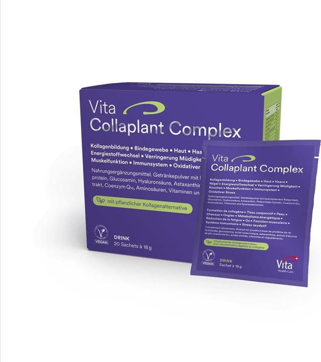Image du produit Vita Collaplant Complex Drink Btl 20 Stk (20 pièce(s), Beutel, 482 g)