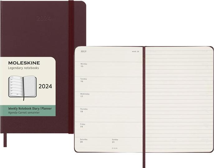 Actual product image Moleskine Classic Planner (A6, Hardcover, English)