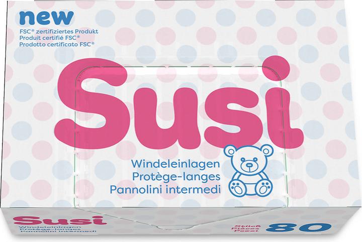Produktbild Susi Windeleinlagen (80 Stück)