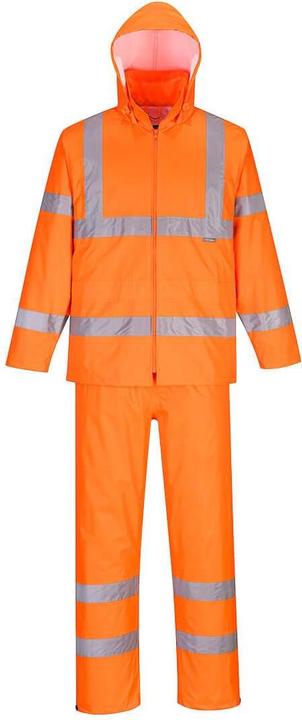 Actual product image Portwest Mens Hi-Vis Rain Suit (S)