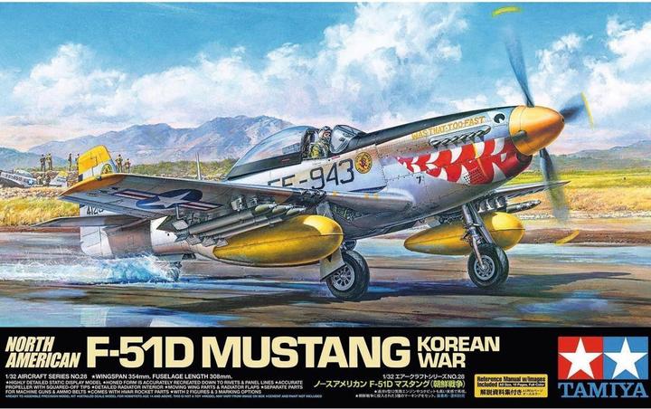 Image du produit Tamiya North American F-51D Mustang Guerre de Corée