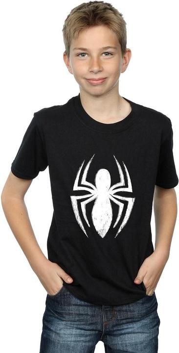 Actual product image Spiderman Boys Ultimate Logo T-Shirt (128)
