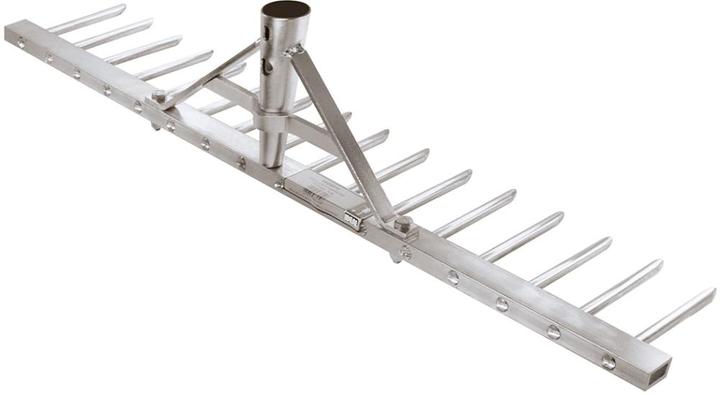 Produktbild Idealspaten Profi-Aluminiumrechen konische Dülle ohne Stiel