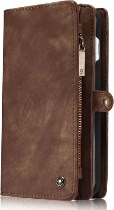 Immagine prodotto Caseme Apple iPhone 8 Plus Custodia per carte di credito con portafoglio in vera pelle (Apple iPhone 8 Plus)