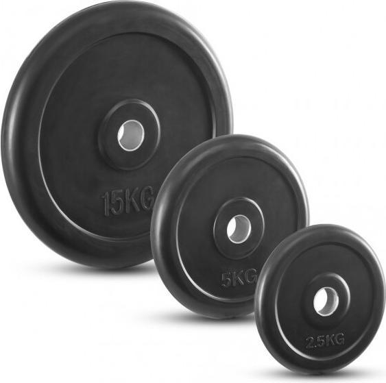 Actual product image ATX Rubberised weight plate (1 x 0.5 kg)