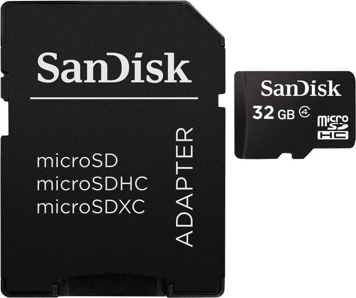 Actual product image SanDisk microSDHC (32 GB, microSDHC)
