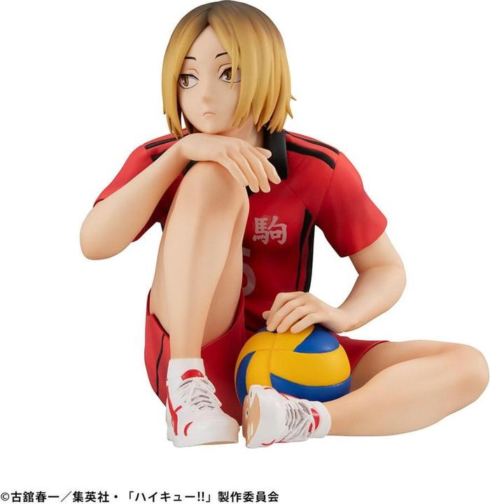 Actual product image Megahouse Haikyu!!! G.E.M. PVC Statue Kenma Kozume Palm Size 9 cm