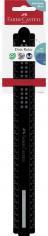 Actual product image Faber-Castell Ruler Dots 30.0 cm, black (30 cm)