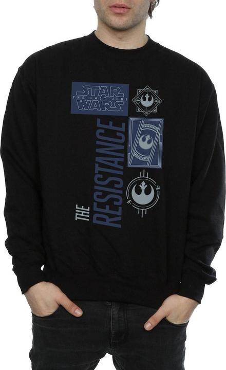 Actual product image Star Wars Mens The Last Jedi The Resistance Sweatshirt (XXL)