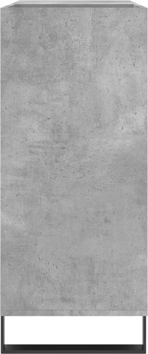 Actual product image VidaXL Plattenschrank Betongrau 84,5x38x89 cm Holzwerkstoff