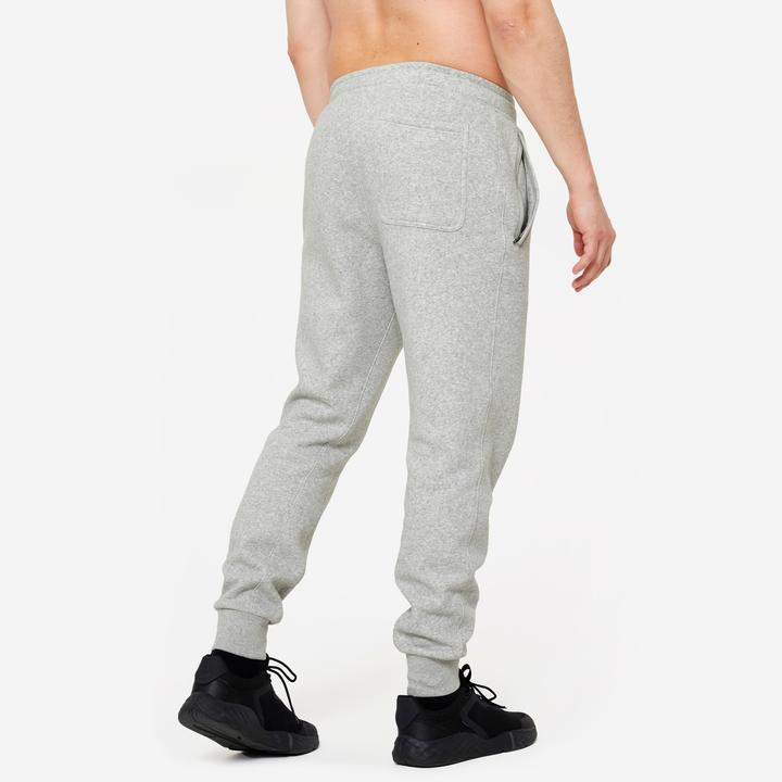 Actual product image Domyos Men's warm jogging trousers - 100 grey (W32)