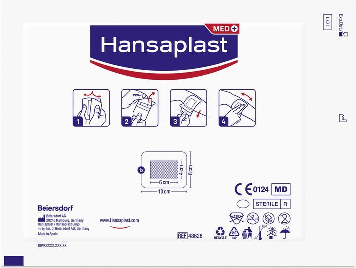 Immagine prodotto Hansaplast Cerotto per ferite Sensitive XXL (5 x)