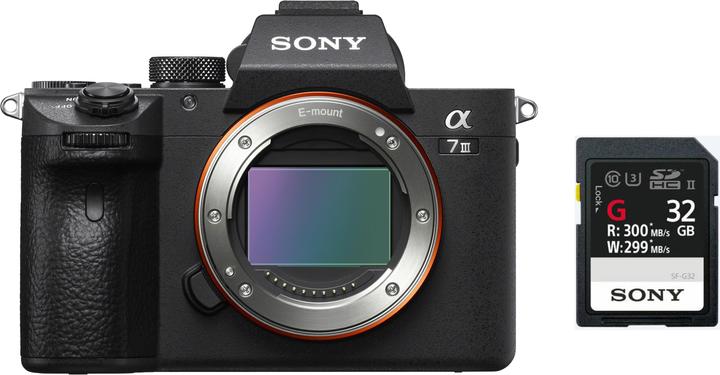 Sony Alpha a7 III Body inkl. 32GB SD Karte