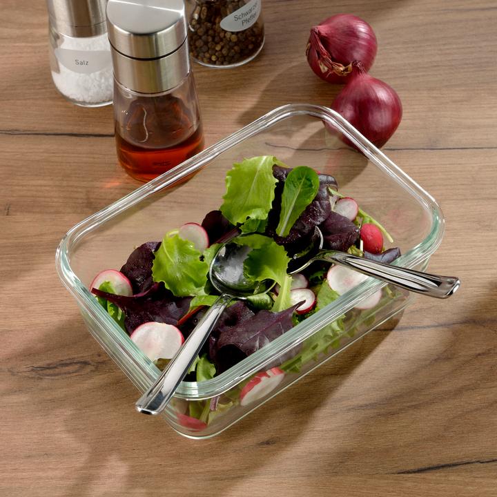 Produktbild Silit Storio Vorratsdose 21 x 14cm Glas Vorratsglas luftdichter Aroma-Deckel Frischhaltedose (1.40 l)