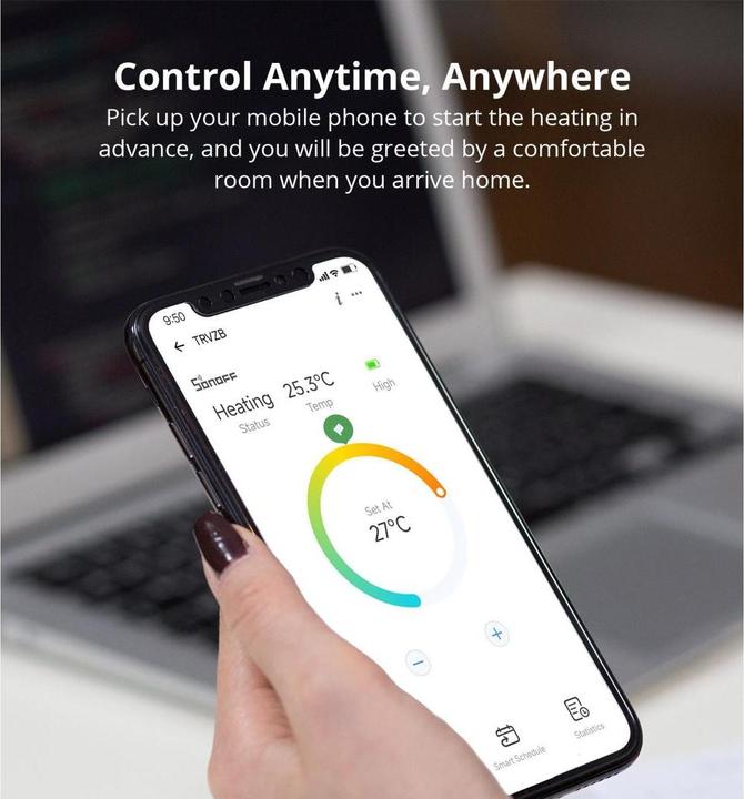 Produktbild Sonoff Smarter Thermostat Radiator Zigbee