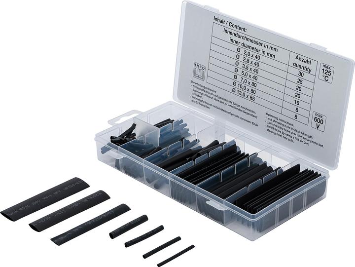 Image du produit BGS Schrumpfschlauch-Sortiment (127 x)
