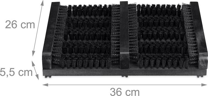 Actual product image Relaxdays Shoe cleaner (36 x 26 x 5.5 cm)