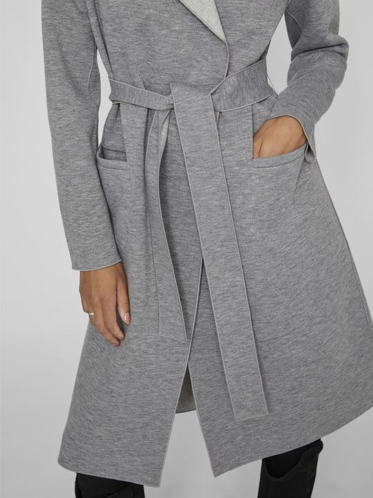 Actual product image Vila Reversible tie belt coat (S)