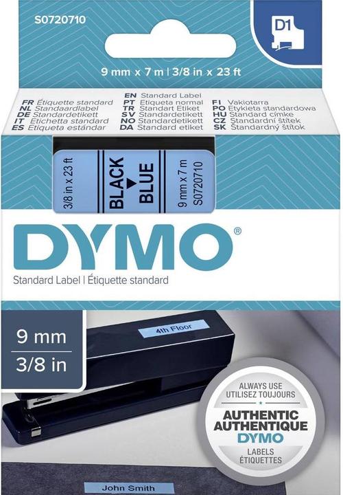 Actual product image Dymo S0720710 Standard tape (0.90 cm, Blue)