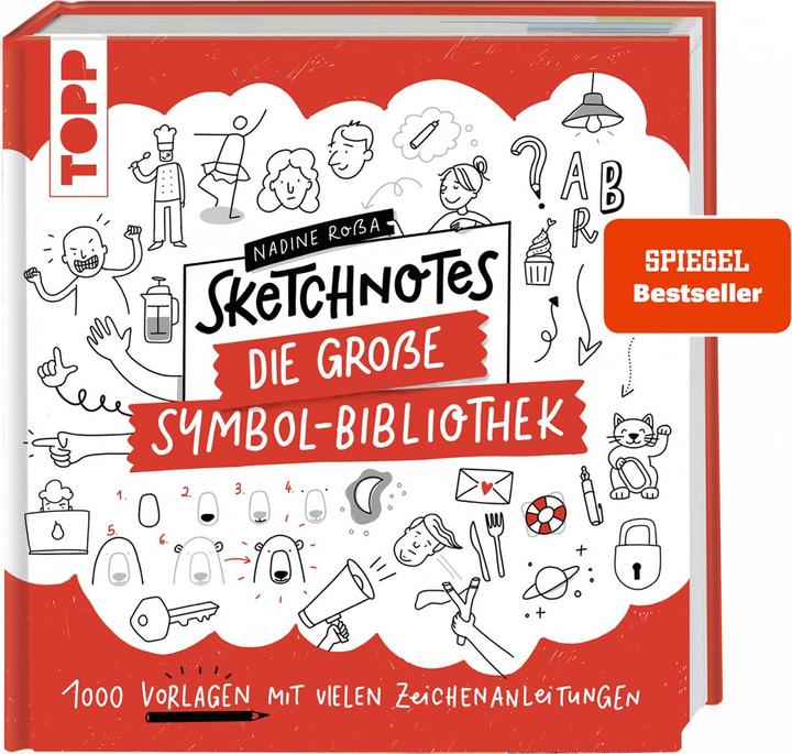 Sketchnotes. Die grosse Symbol-Bibliothek (German, Nadine Rossa, 2020)