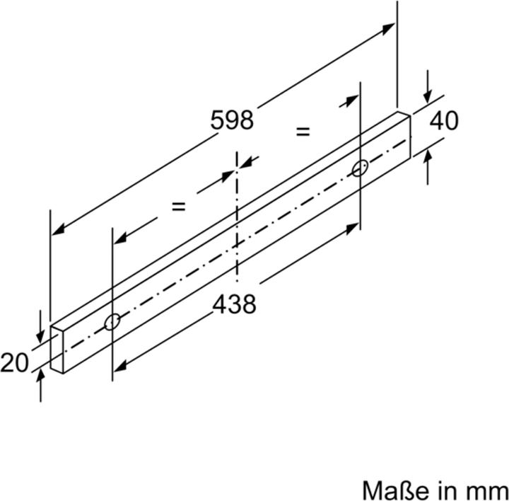 Produktbild Bosch Hausgeräte Serie 4 DFT63AC50 (Flachschirmhaube)