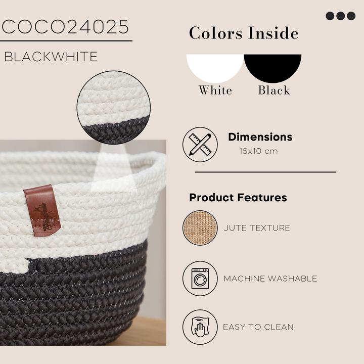 Actual product image Hermia Holden Basket (1 x, 10 x 10 x 15 cm)