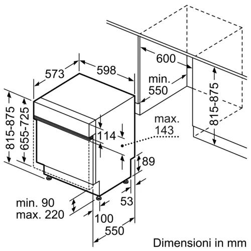 Actual product image Bosch Hausgeräte SMI6ZCS10E