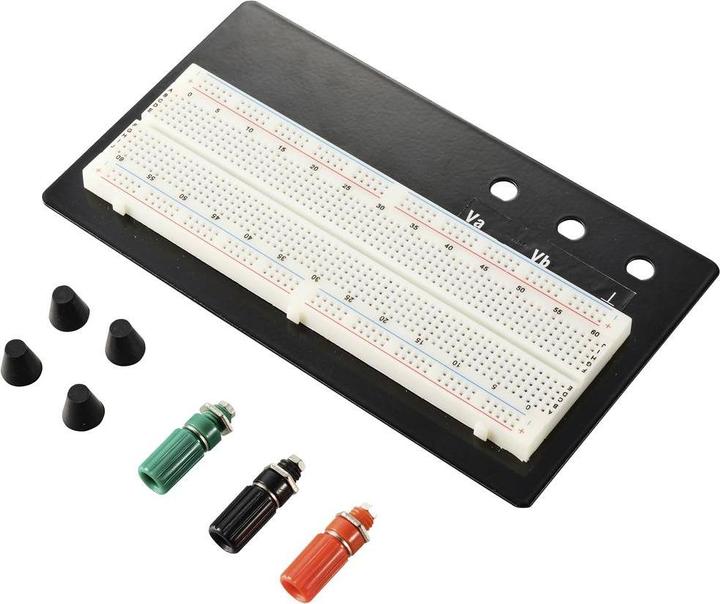Image du produit Tru Components Carte enfichable Nombre total de pôles 830 (L x l) 184 mm x 106 mm 1 pc. (Plaque de circuit)