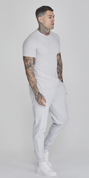 Actual product image Siksilk Smart T-Shirt in Light Grey (XL)